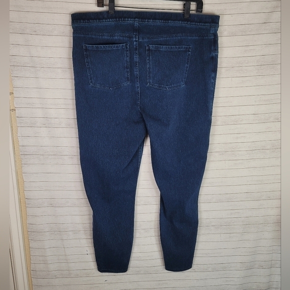 SPANX Jean-ish Ankle Leggings in Twilight Rinse, sz 3X - Picture 8 of 16